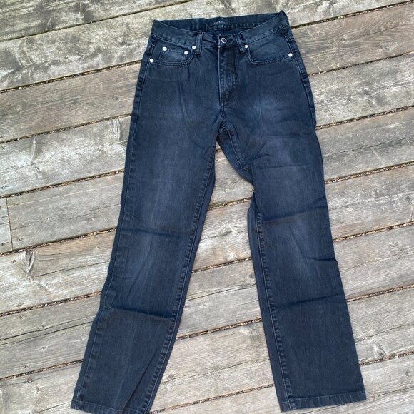 Vintage Versace Embroidered Jeans Size 29 Gray - Picture 6 of 8